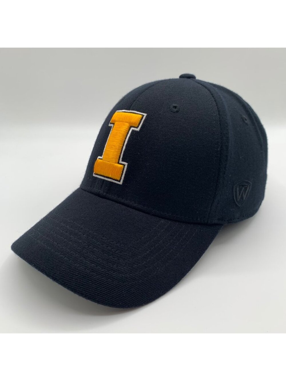 Iowa Hawkeyes NCAA Black Top of the World Stretch Fitted Hat Mens One Size